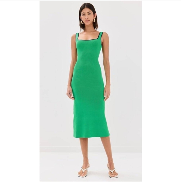 STAUD Paityn Bodycon Dress - Picture 1 of 8